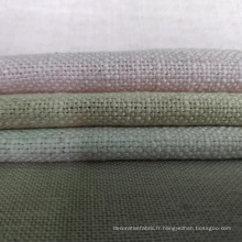 Fabriquer à chaud Vendre un nouveau tissu CurtainupHolster avec 100% polyester en lin CC2027book CC2027-010 CC2027-011